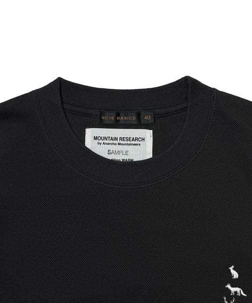Mountain Research×SCYE BASICS Cotton Pique T-Shirt 5126-21460