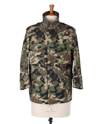 1222-63068 ライノカモプリント ミリタリージャケット