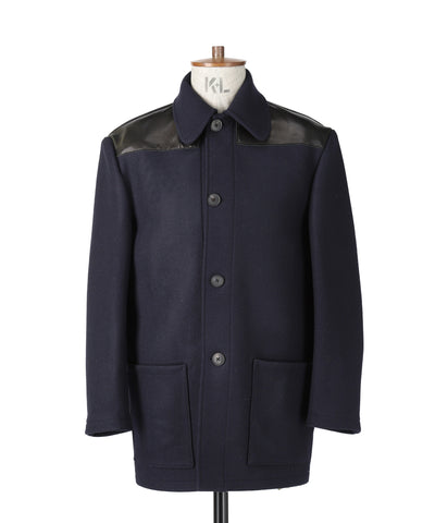 5119-73522 ダブルウーブンウールメルトン ドンキージャケット