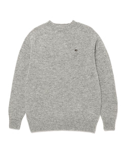 Shetland Wool Crew Neck Sweater (Men's) 5120-13600/5121-13600