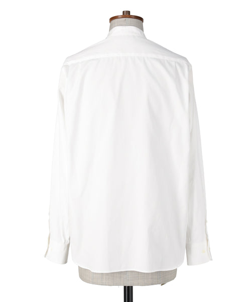 FINX Cotton Oxford Grandad Collar Shirt  5122-33515