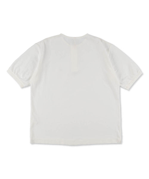 Garment Dyed Cotton Pique Henley Neck Shirt (Limited Wappen) 5120-21843